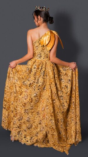 Golden Radiance Gown – A001